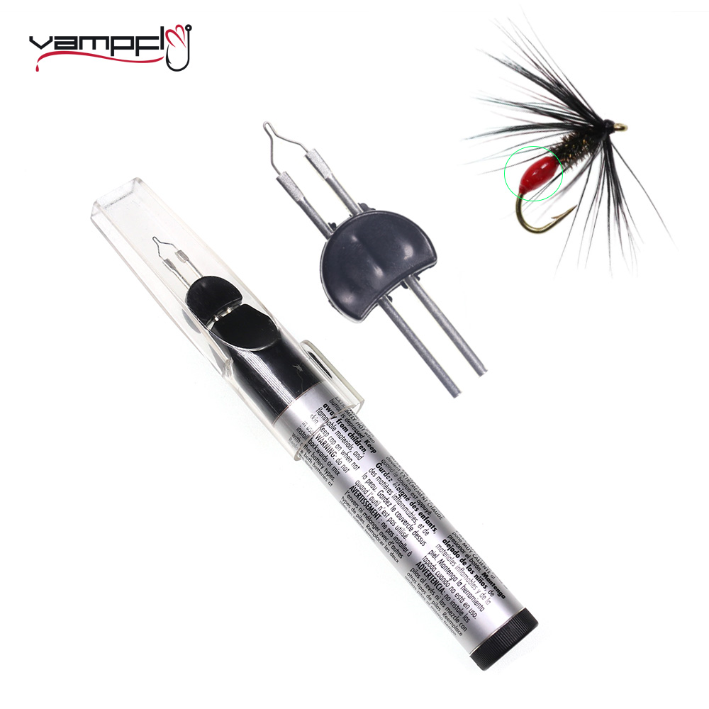 Fishing Lure Making Kit - 溶融繊維除去用の樹脂加熱ツール,ハエ,卵,ハエ,燃焼用
