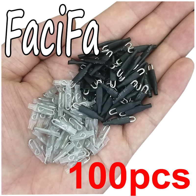 Fishing Lure Making Kit - 100 個 Enganche Rapido 高速釣りスナップ enchufe