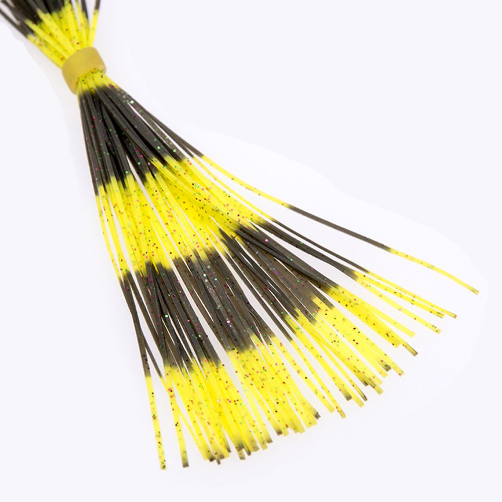 Fishing Lure Spinner - 50個入り ポータブルスピナー シンキング 人工ソフトフィッシングルアー ビアード ウィンドレス