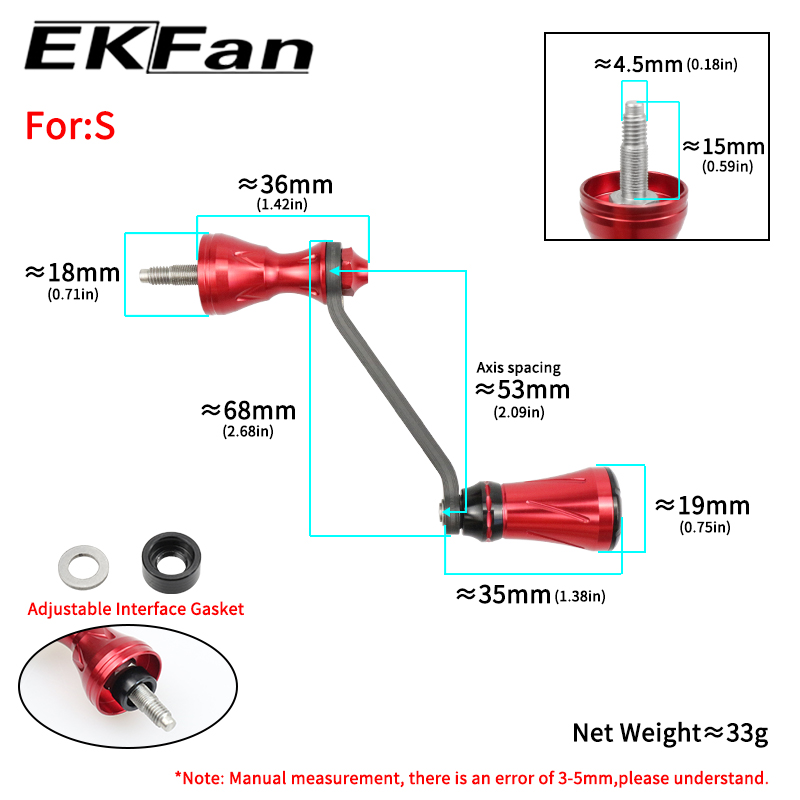 EKfan 68MM カーボンファイバー製スピニングフィッシ - Fishing Lure Spinner のレビューと価格