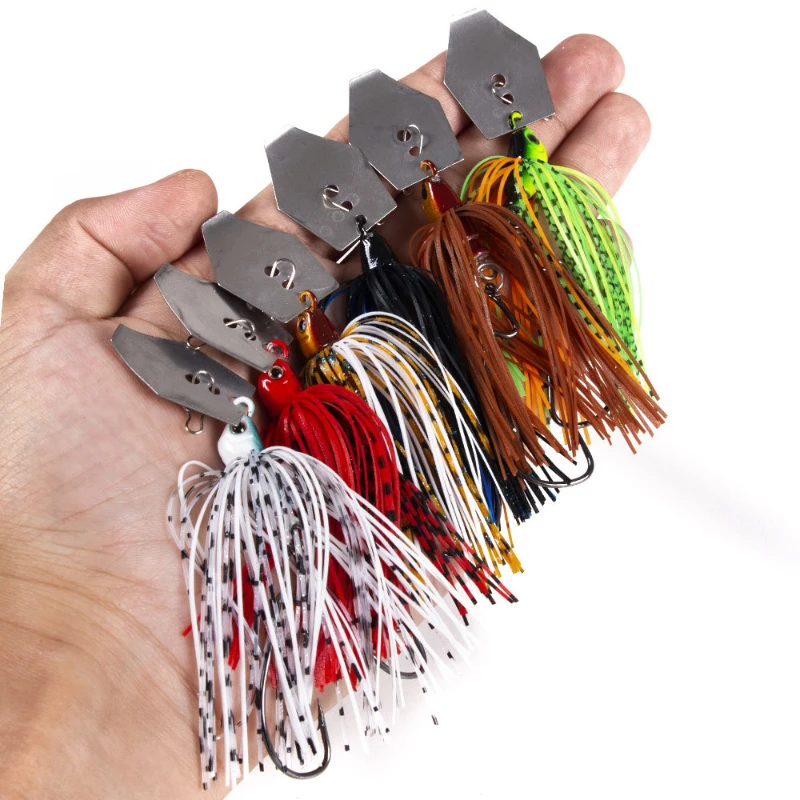 6 ピース/セットチャターベイト釣りルアーキットスピナー釣り - Fishing Lure Crankbait のレビューと価格