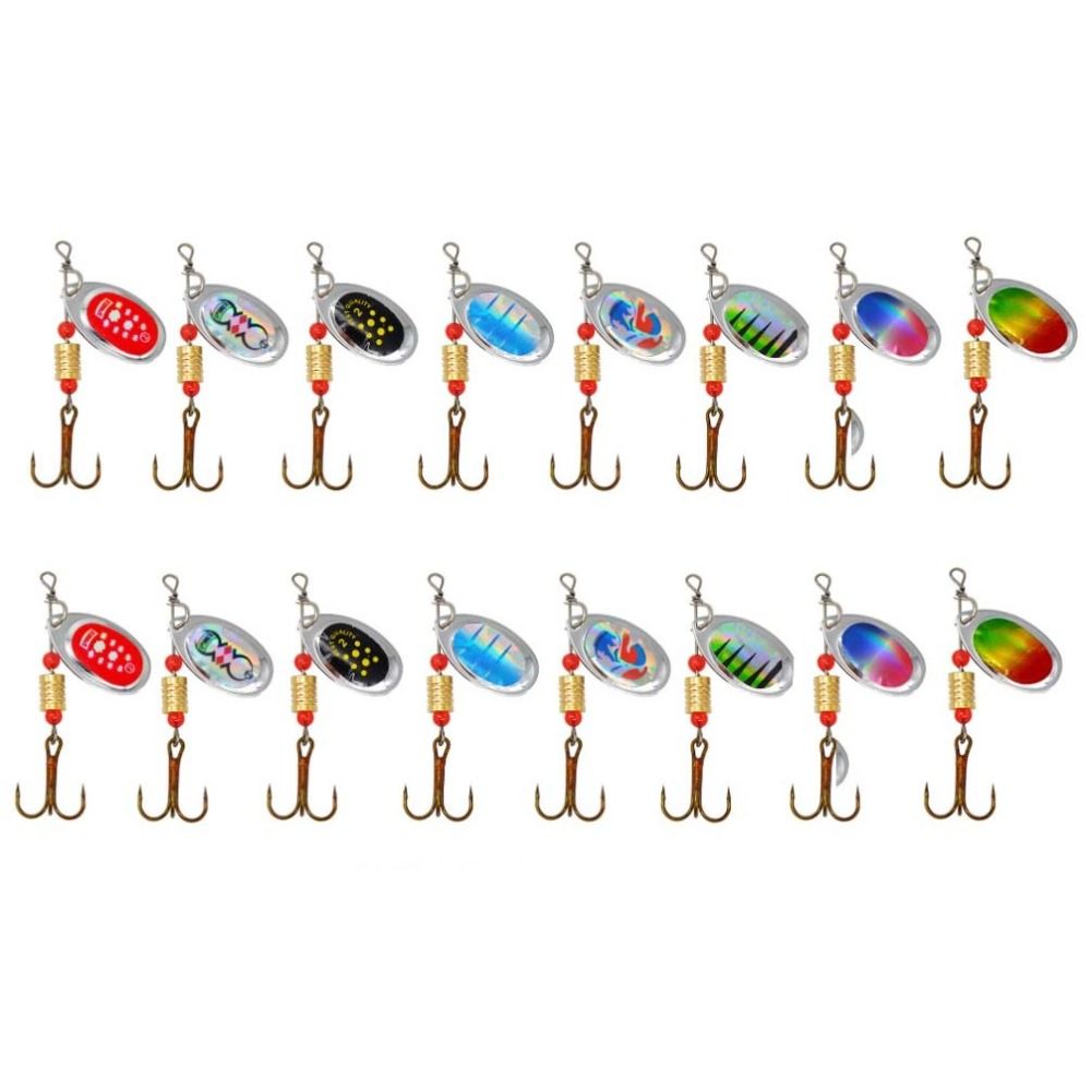 回転式グリッタースピナーフィッシングルアー収納ケース ジギン - Fishing Lure Spinner のレビューと価格
