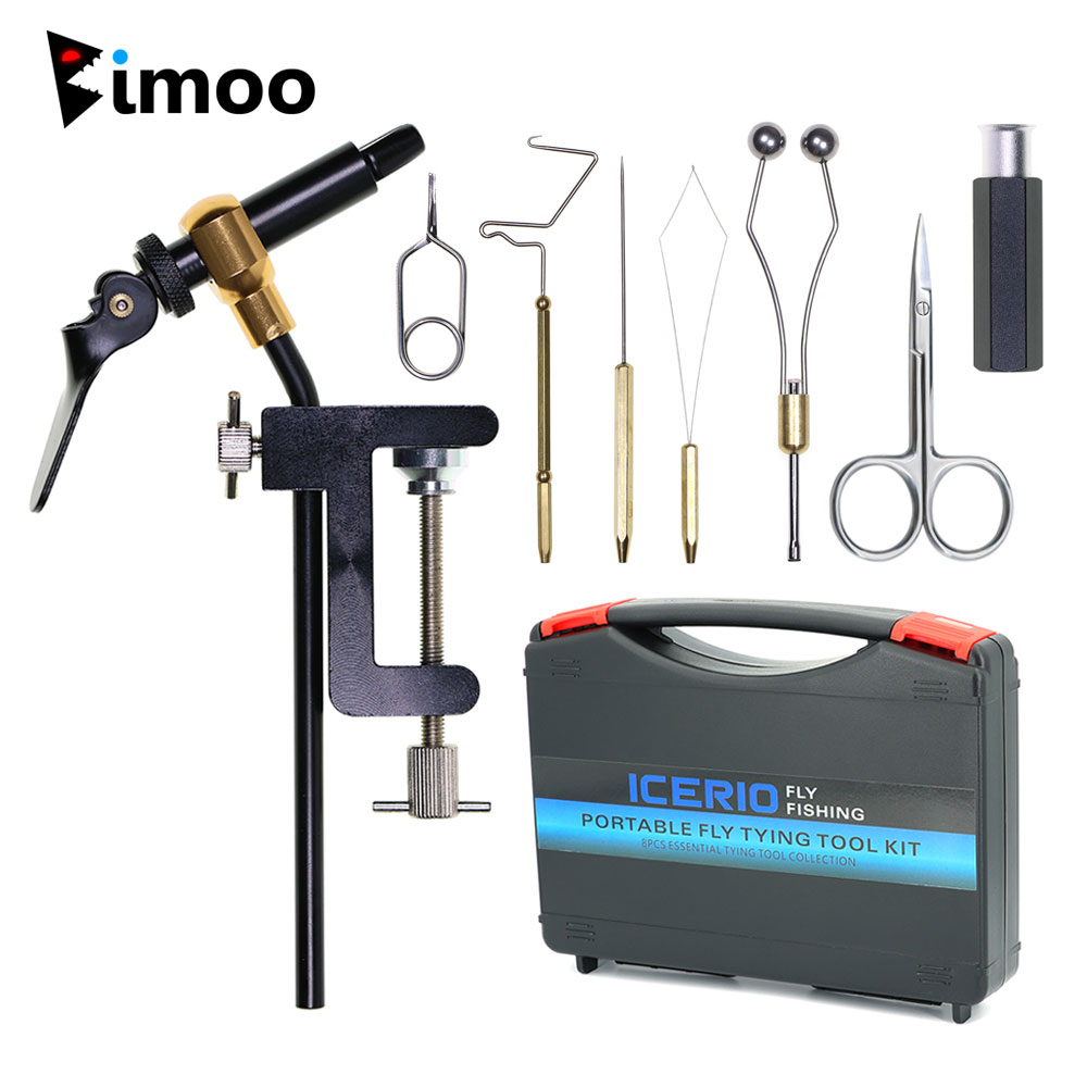 8個/セット 硬化鋼製Cクランプバイス フライタイイングツー - Fishing Lure Making Kit のレビューと価格